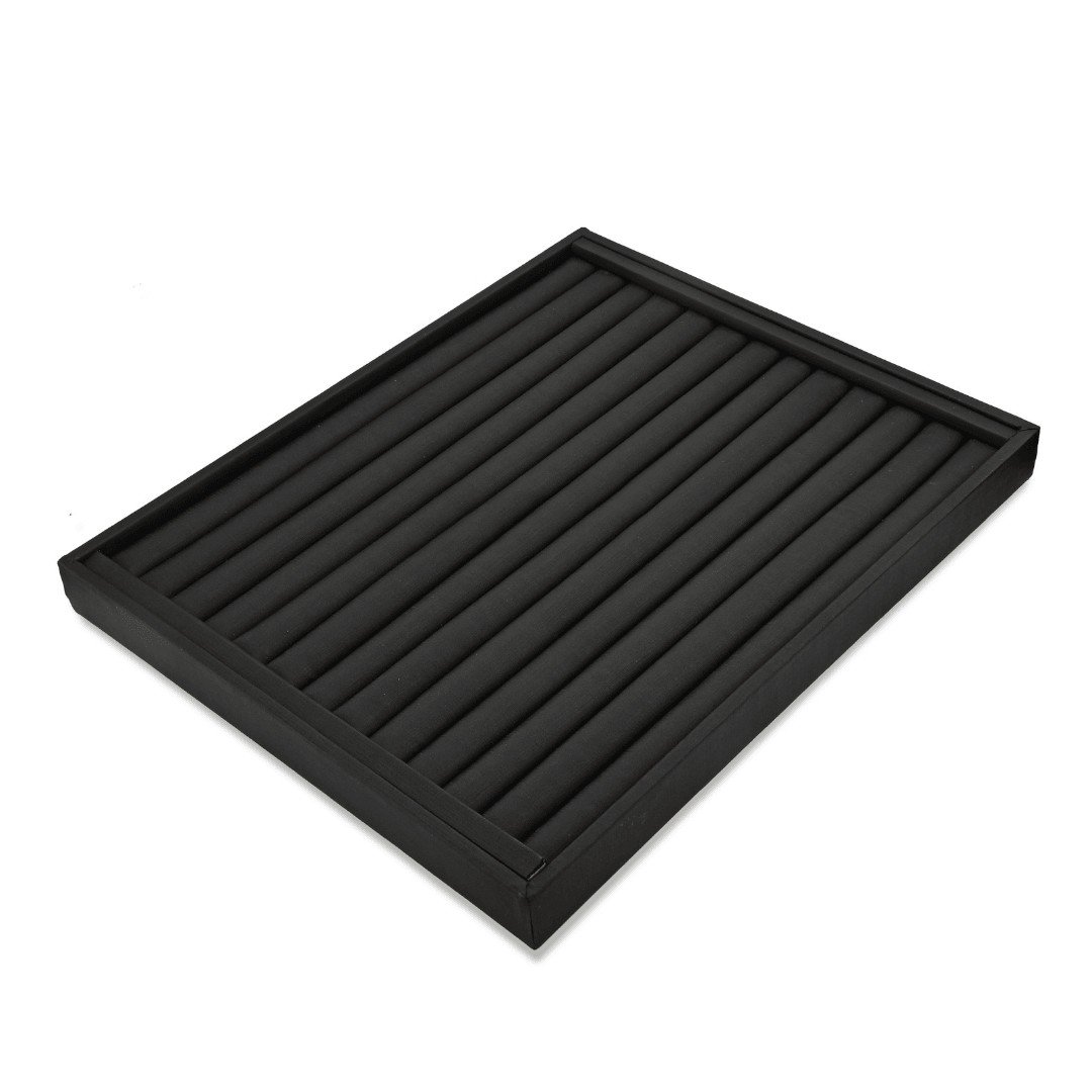 Bandeja Grande para Anéis - 29,5x36,5x3,3 cm Dunny Preto