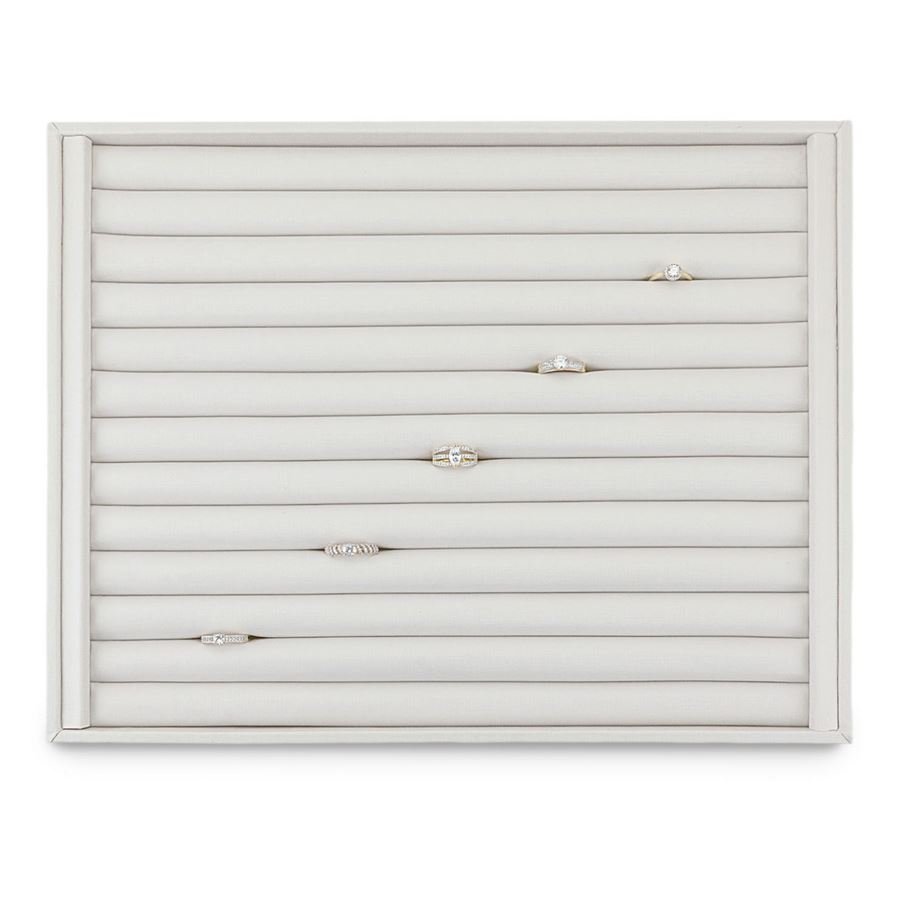 Bandeja Grande para Anéis - 29,5x36,5x3,3 cm Dunny Off White