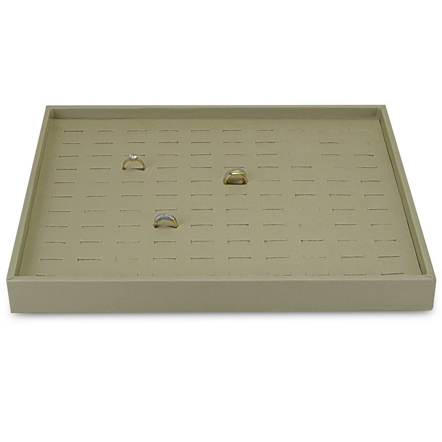 Bandeja Grande Expositora para Anéis - 29,5x36,5x3,3 cm. Dunny Champagne