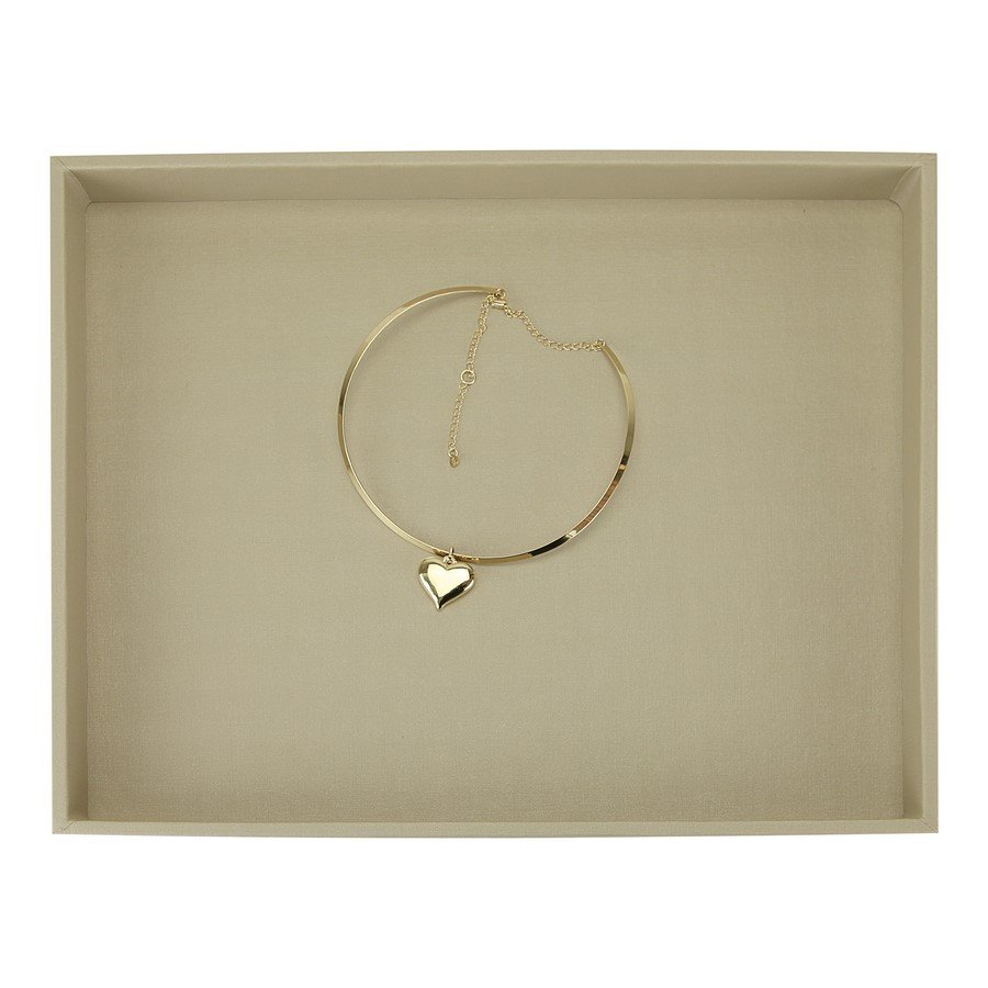 Bandeja Grande Expositora para Joias - 29,5x36,5x3,3 cm. Dunny Champagne