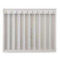 Bandeja Grande Expositora para Pulseiras - 29,5x36,5x2,3 cm. Dunny Off White