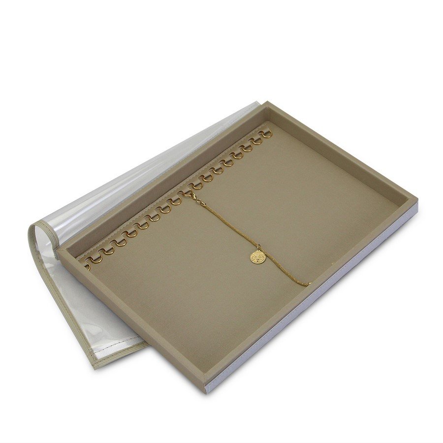 Bandeja Expositora Para Pulseiras-Média 21,5x29,5x2,3 cm Dunny Champagne