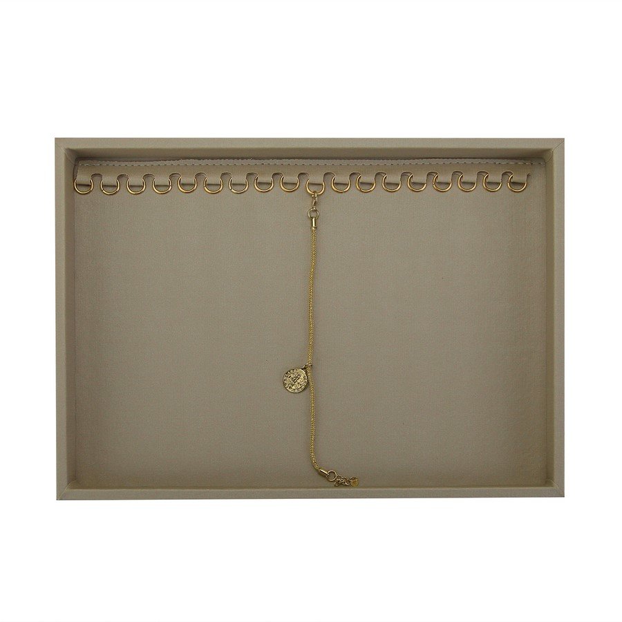 Bandeja Expositora Para Pulseiras-Média 21,5x29,5x2,3 cm Dunny Champagne