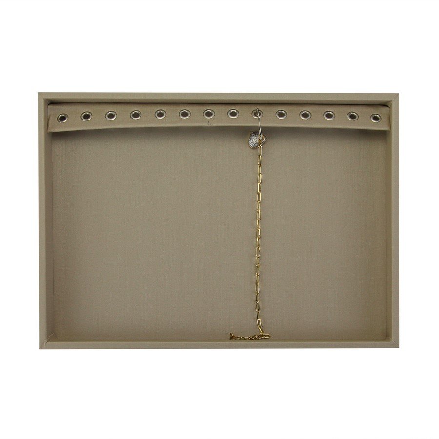 Bandeja Expositora Para Pulseiras com Ilhós 21,5x29,5x2,3 cm Dunny Champagne