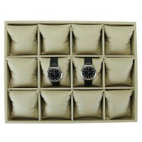 Bandeja Expositora Grande Para Relógios - 29,5x36,5x5 cm Dunny Champagne