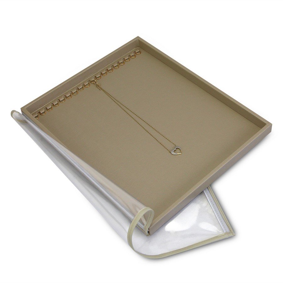 Bandeja Expositora Para Correntes 29,5x36,5x2,3 cm Dunny Champagne