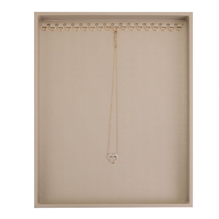 Bandeja Expositora Para Correntes 29,5x36,5x2,3 cm Dunny Champagne