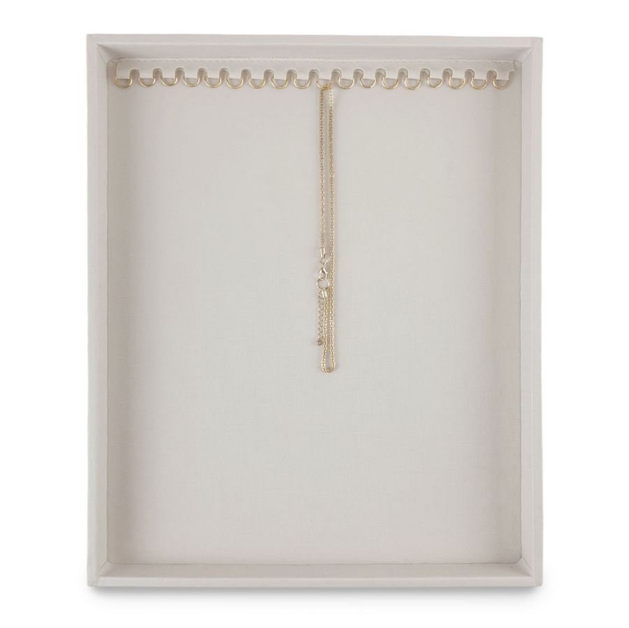 Bandeja Expositora Para Correntes 29,5x36,5x2,3 cm Dunny Off White
