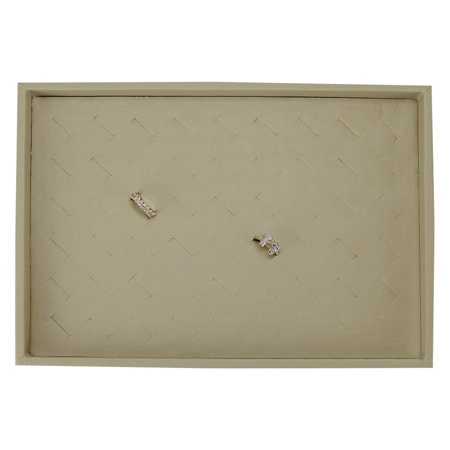 Bandeja Expositora Para Anéis 21,5x29,5x3,3 cm Dunny Champagne