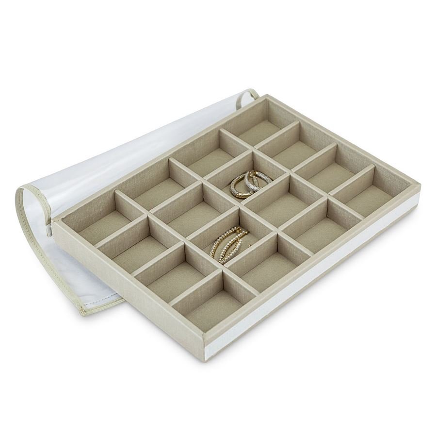 Bandeja Expositora Para Joias 21,5x29,5x3,3 cm Dunny Champagne