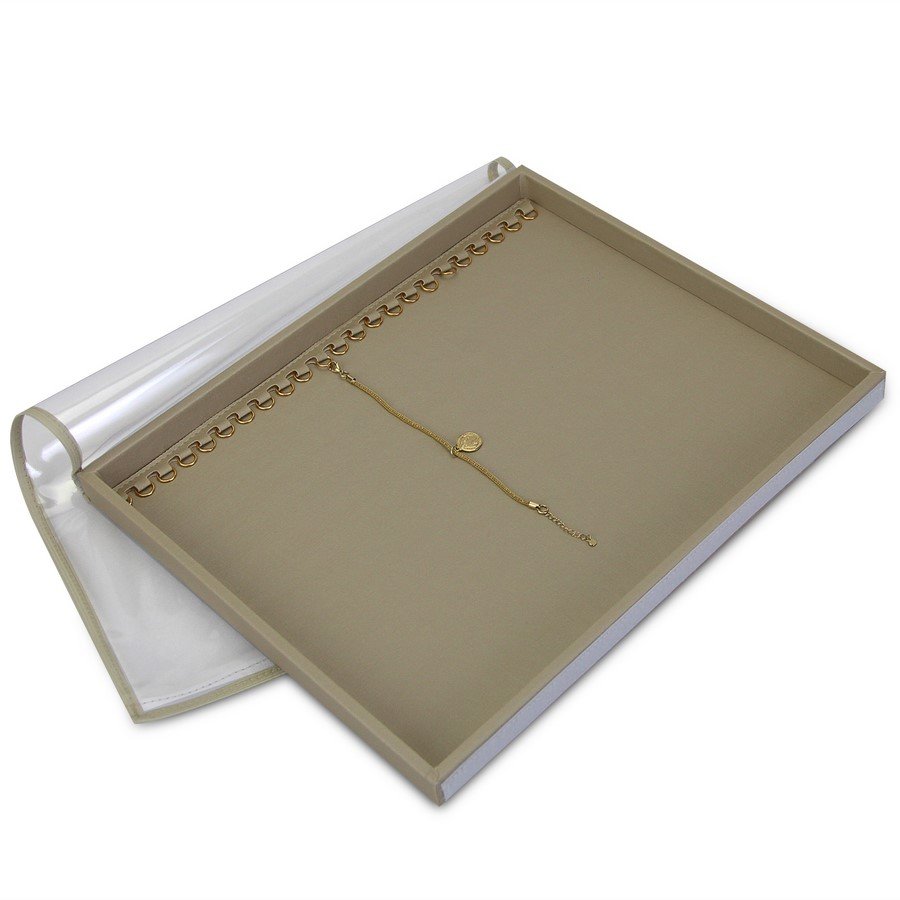 Bandeja Expositora Para Pulseiras -29,5x36,5x2,3 cm Dunny Champagne