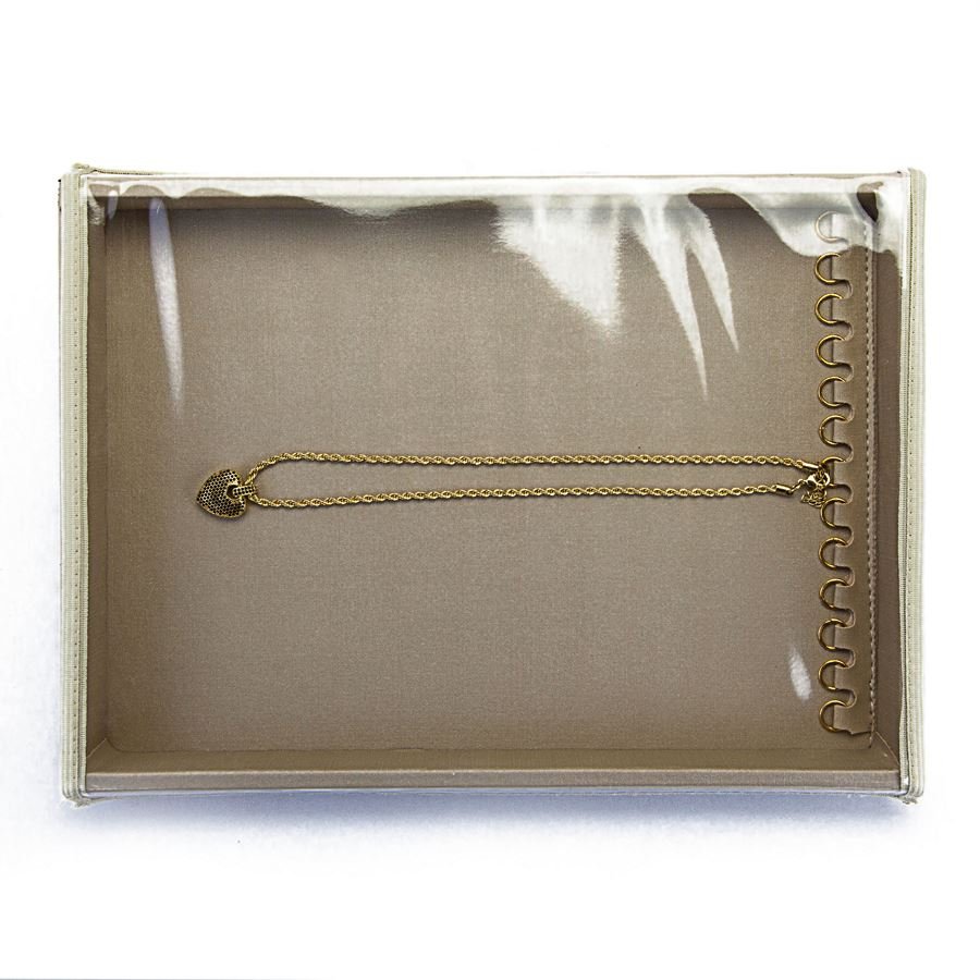 Bandeja Expositora Média Para Correntes 21,5x29,5x3,3 cm Dunny Champagne