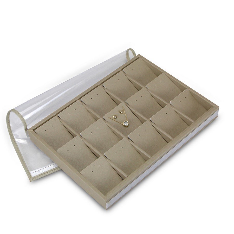 Bandeja Expositora Para Joias 21,5x29,5x3,3 cm Dunny Champagne