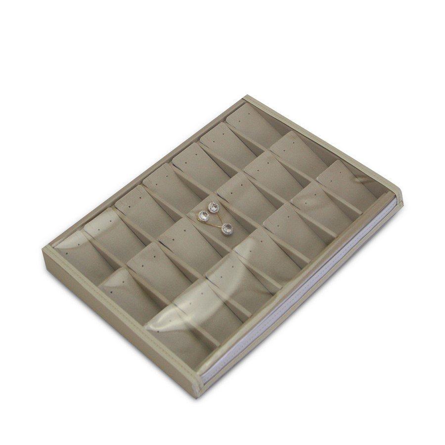 Bandeja Expositora Para Joias 21,5x29,5x3,3cm Dunny Champagne
