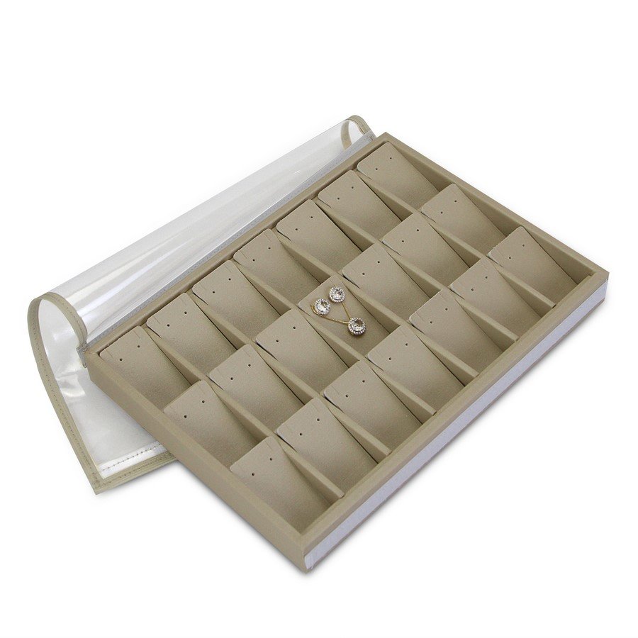 Bandeja Expositora Para Joias 21,5x29,5x3,3cm Dunny Champagne