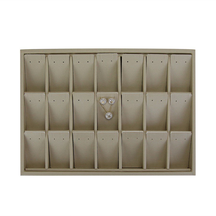 Bandeja Expositora Para Joias 21,5x29,5x3,3cm Dunny Champagne