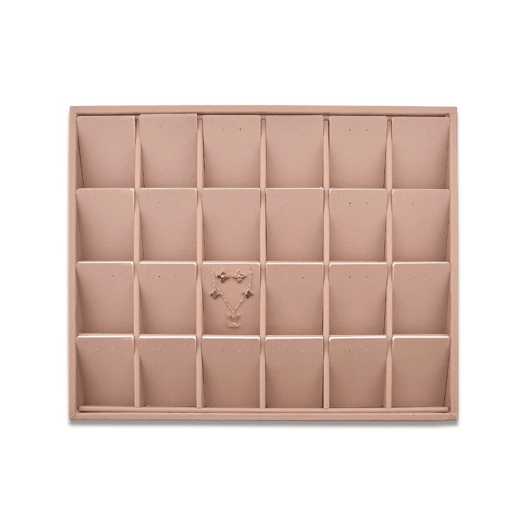 Bandeja Expositora Para Joias- Grande-29,5x36,5x3,3cm Dunny Rosa Cha