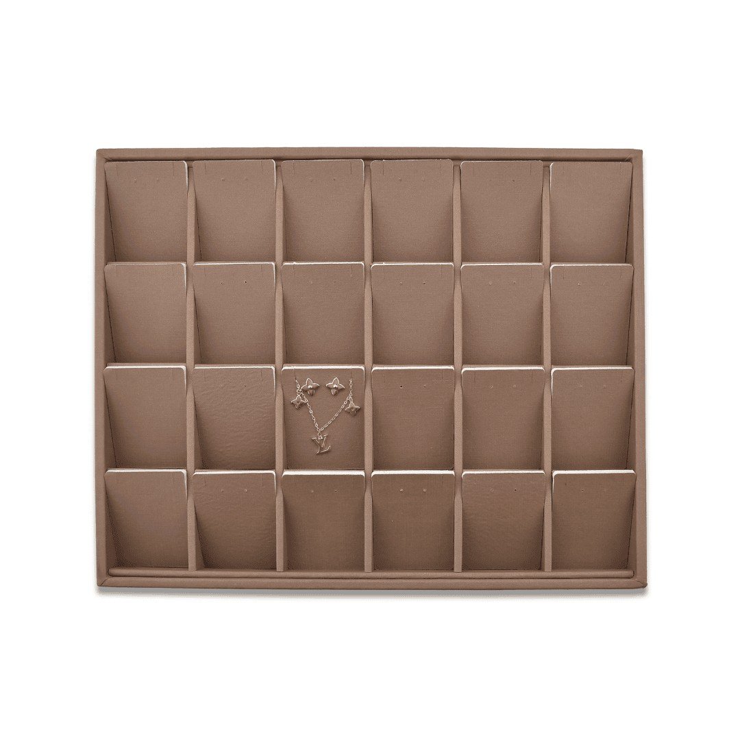 Bandeja Expositora Para Joias- Grande-29,5x36,5x3,3cm Dunny Capuccino