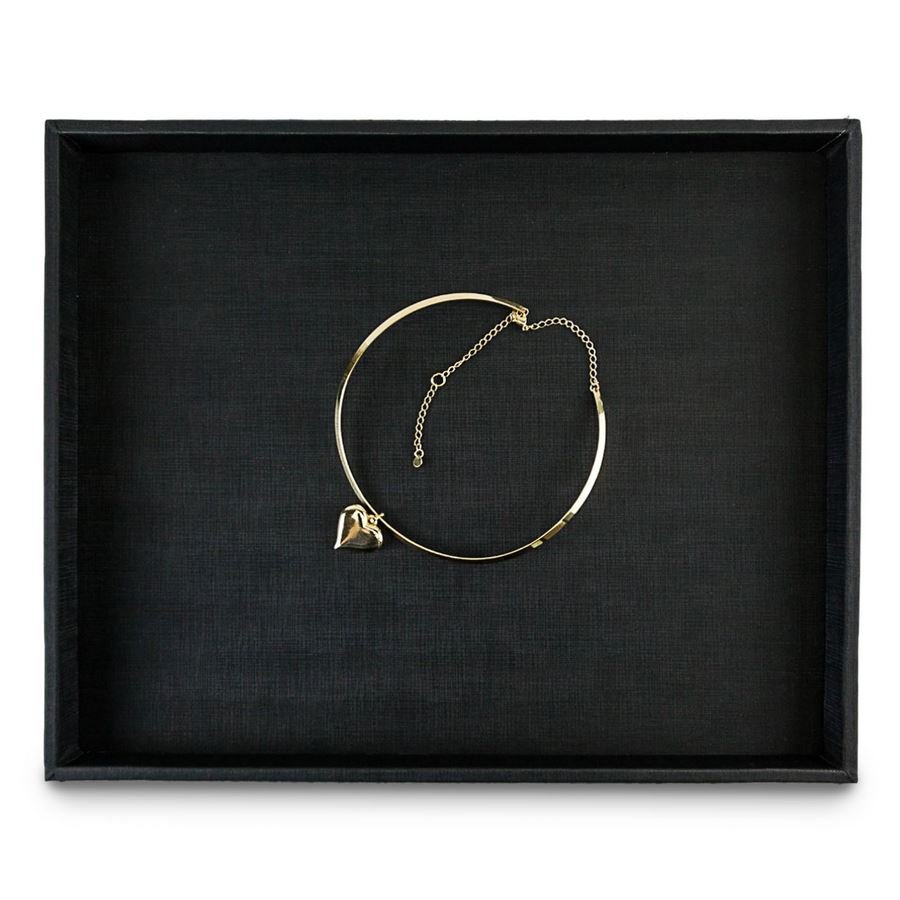 Bandeja Grande Expositora para Joias - 29,5x36,5x2,3 cm. Dunny Preto