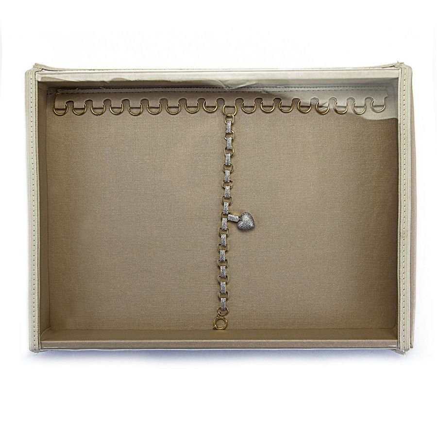 Bandeja Média Expositora para Pulseiras - 21,5x29,5x3,3 cm. Dunny Champagne