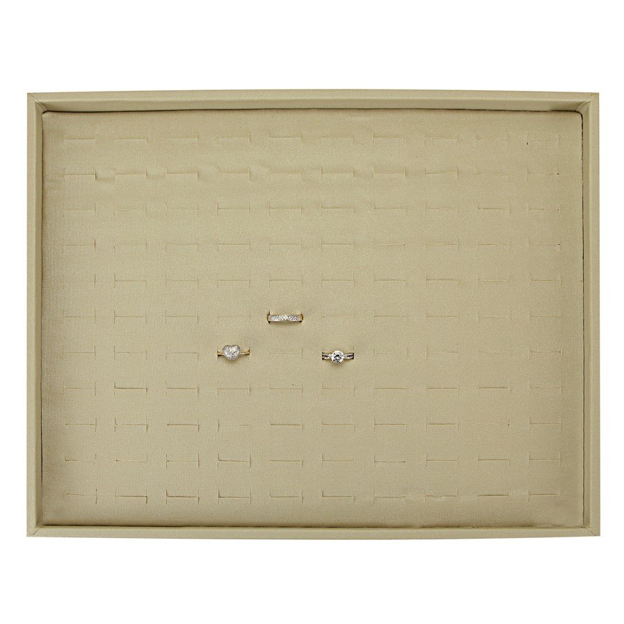 Bandeja Grande Expositora para Anéis - 29,5x36,5x3,3 cm. Dunny Champagne
