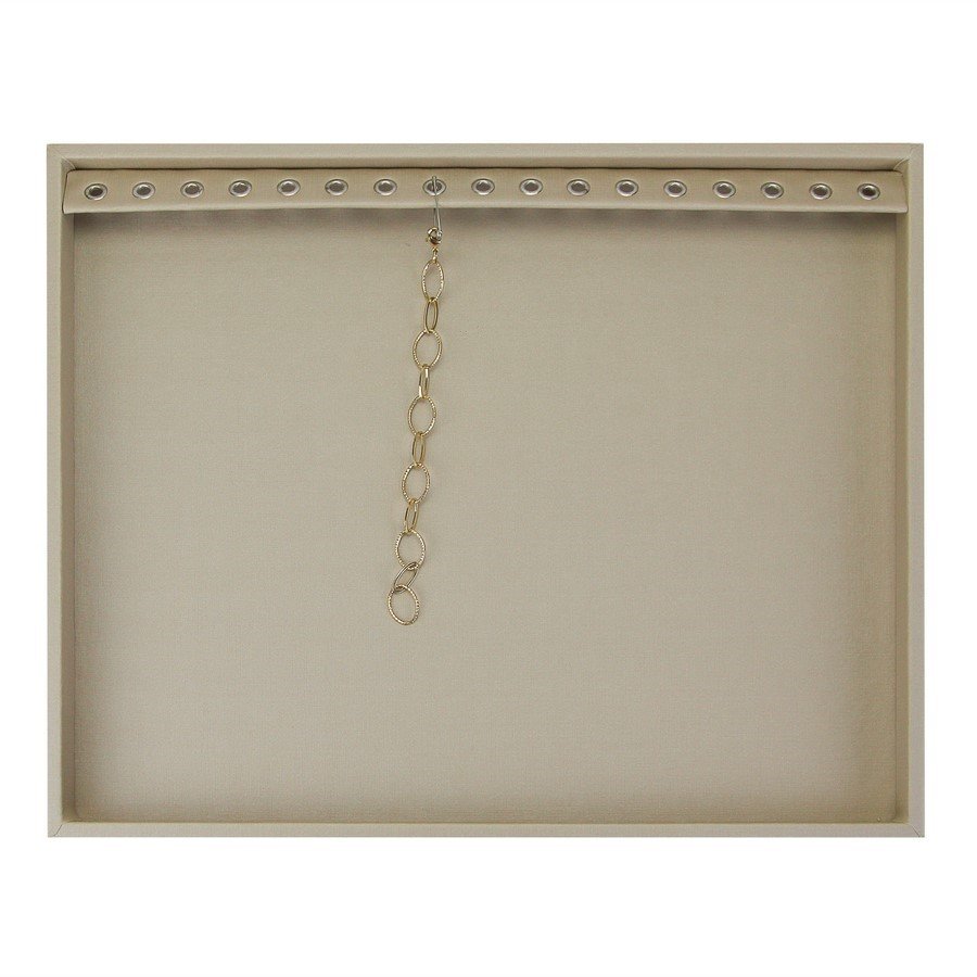 Bandeja Grande Expositora para Pulseiras - 29,5x36,5x2,3 cm. Dunny Champagne