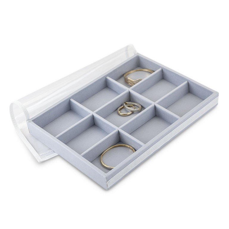 Bandeja Média Expositora para Joias - 21,5x29,5x3,3 cm. Dunny Lavanda