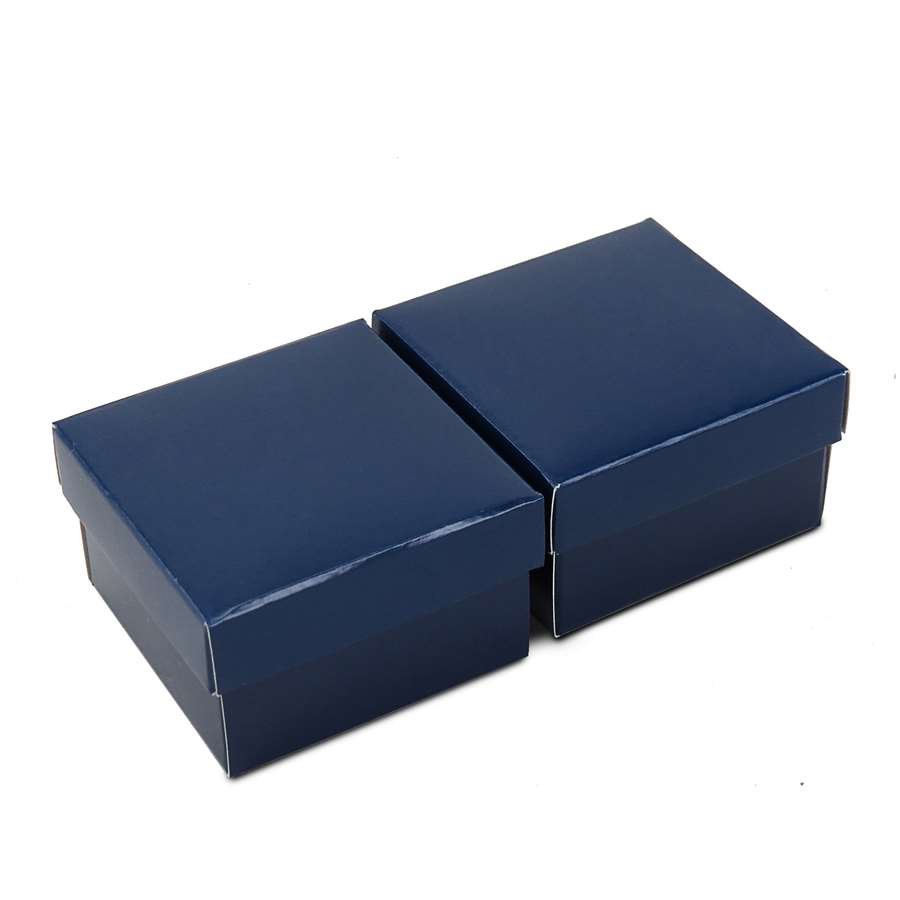 Caixa de Papel para Presentes (40 Unidades) - 5x5x3 cm. Azul Noite