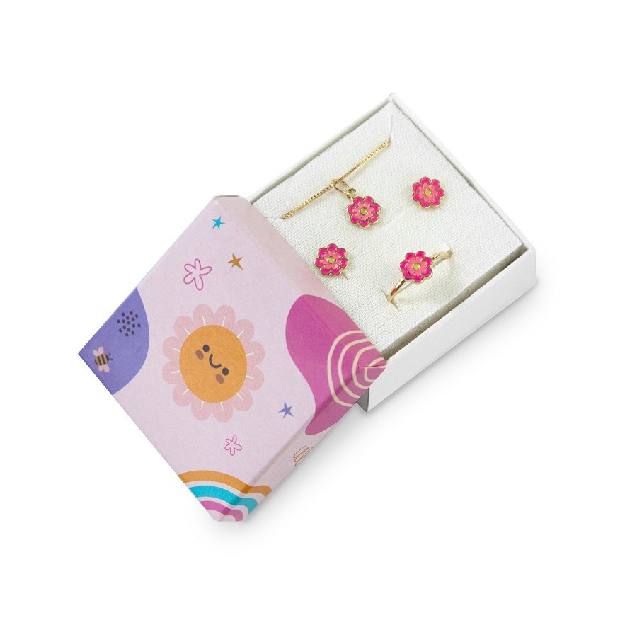 Caixinha Jardim Encantado 5x5x3 cm (pct 40 un) Sortido