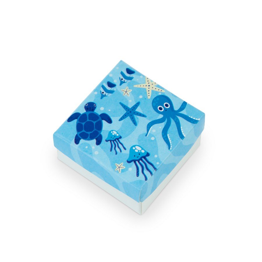 Caixinha Mar Encantado 5x5x3 cm (pct 40 un) Sortido