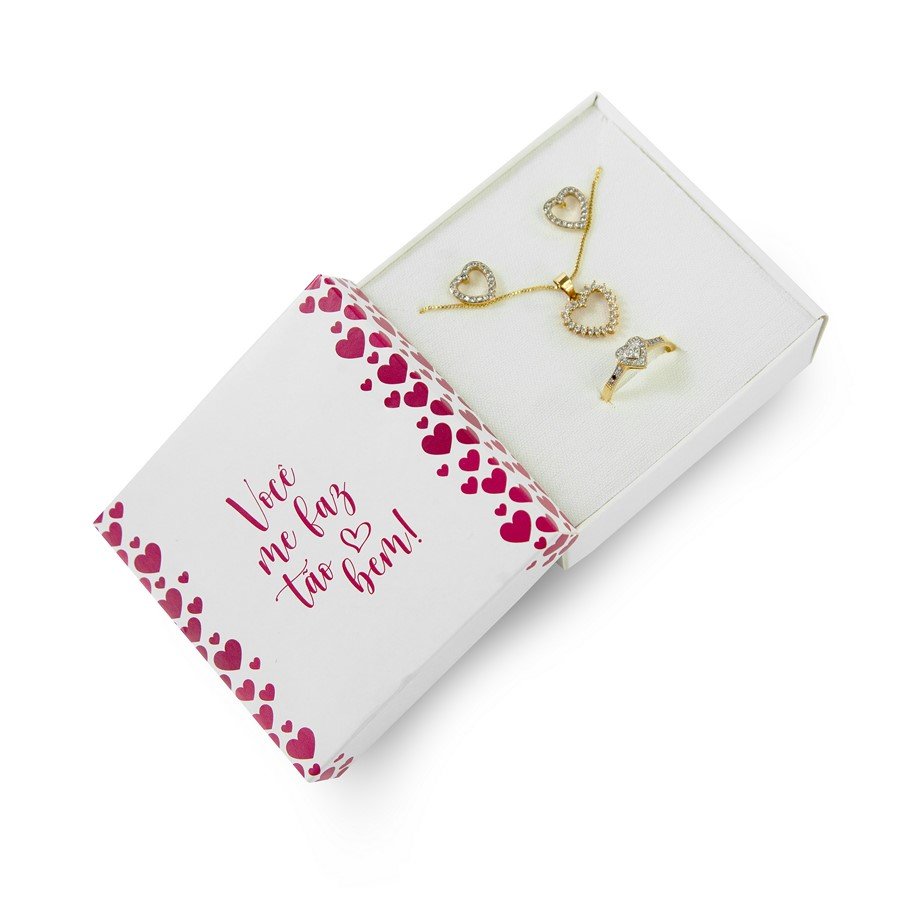 Caixinha Mensagem 8x8x3 cm(pct 20 un) Sortido