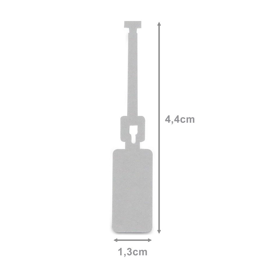 Etiqueta com Haste Fina para Anéis (1000 Unidades)-1,3x4,4. .