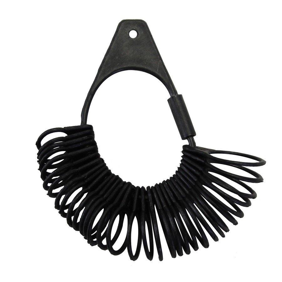 Medidor de Anéis em Plástico. Sortido