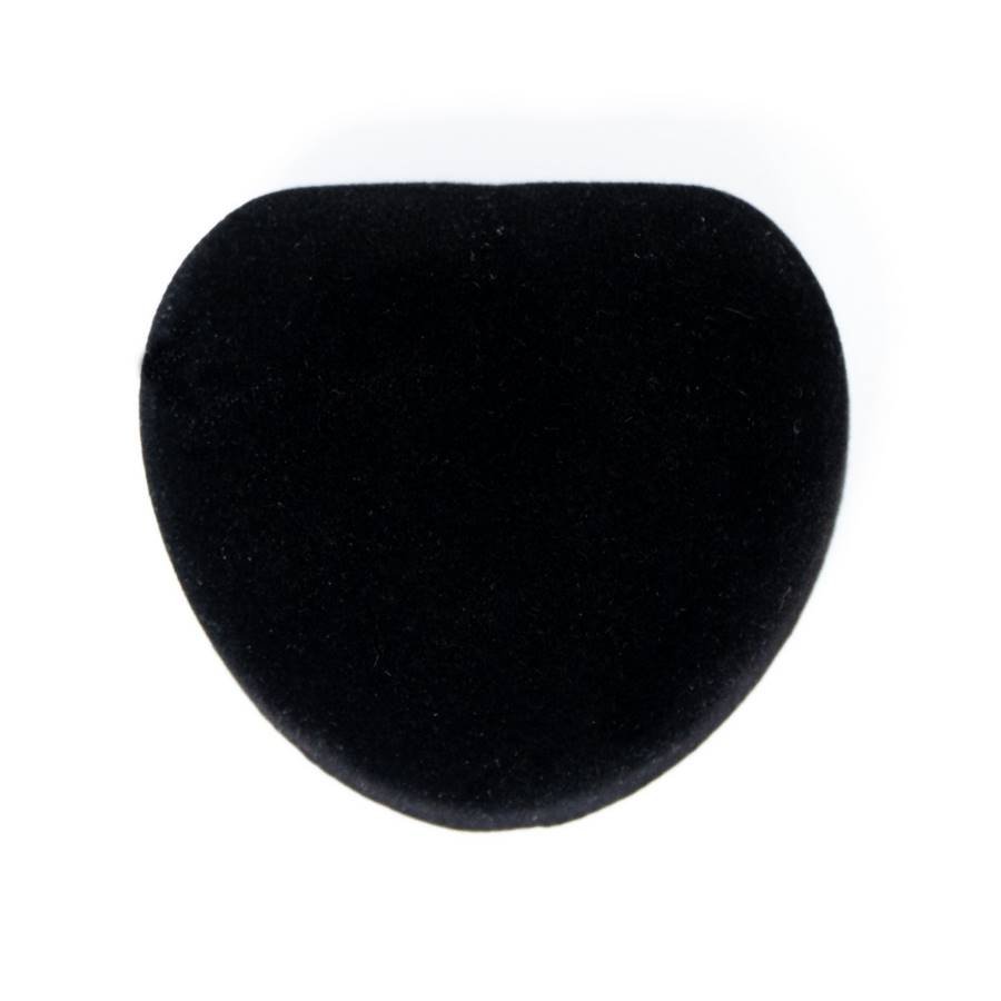 Embalagem de veludo para Anel 5x4,5x4 cm Preto