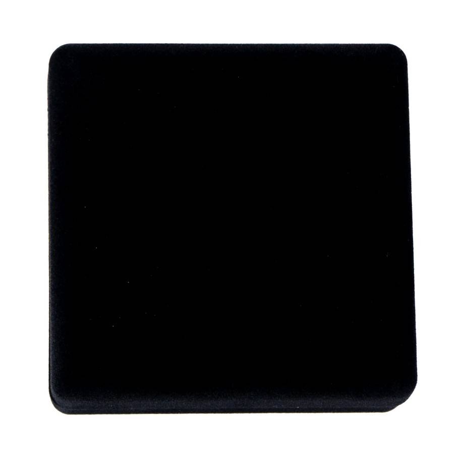 Embalagem de Veludo para Conjunto de Colar ou Brinco ou Pingente 9x9x4 cm Preto