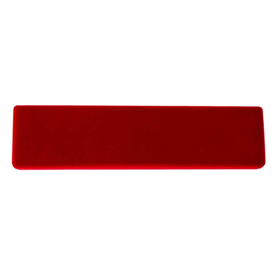 Embalagem de Veludo para Pulseira 24x6x3 cm Vermelho