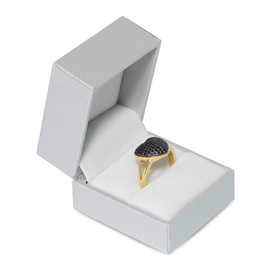 Embalagem para Anel 4,5x5x4 cm Prata
