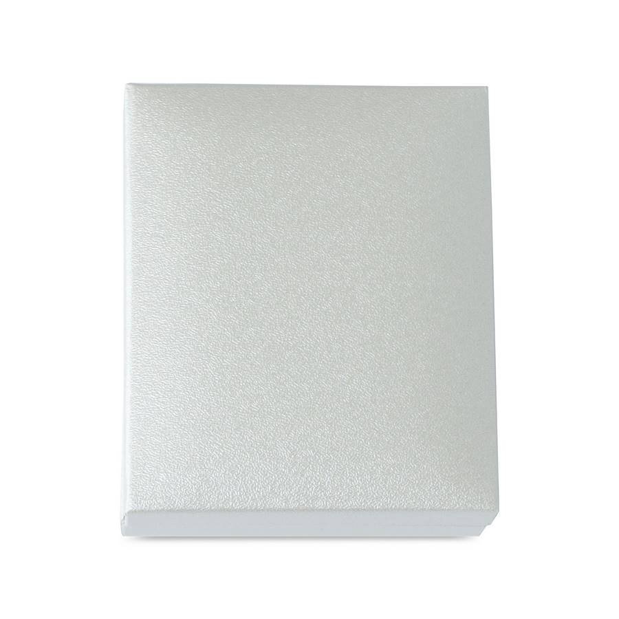 Embalagem para Conjunto de Colar ou Brinco ou Pingente 7x8x3 cm Prata