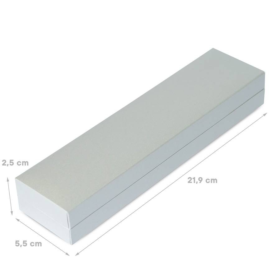 Embalagem para Pulseira 22x5,5x2,5 cm Prata