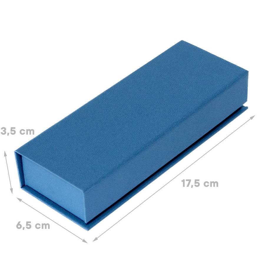 Embalagem para Pulseira 17,5x6,5x3,5 cm Azul