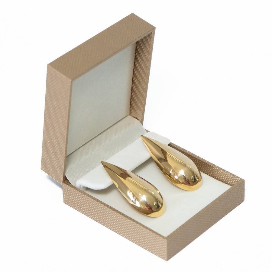 Embalagem para Brinco 7,5x8,5x3,5 cm Dourado