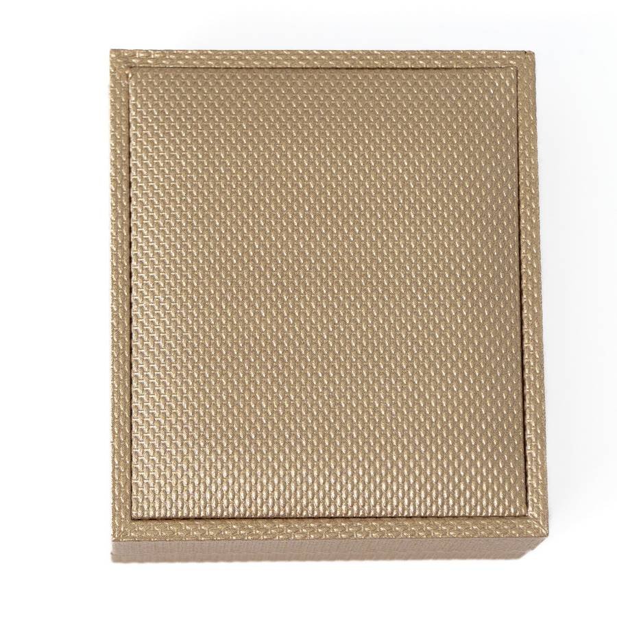 Embalagem para Brinco 7,5x8,5x3,5 cm Dourado