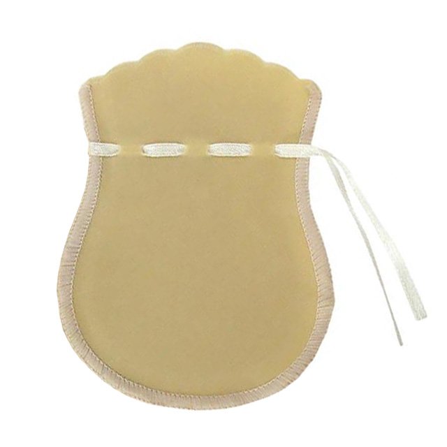 Saquinhos de Veludo para Joias (20 Unidades) - 7,5x10,5 cm. Veludo Bege
