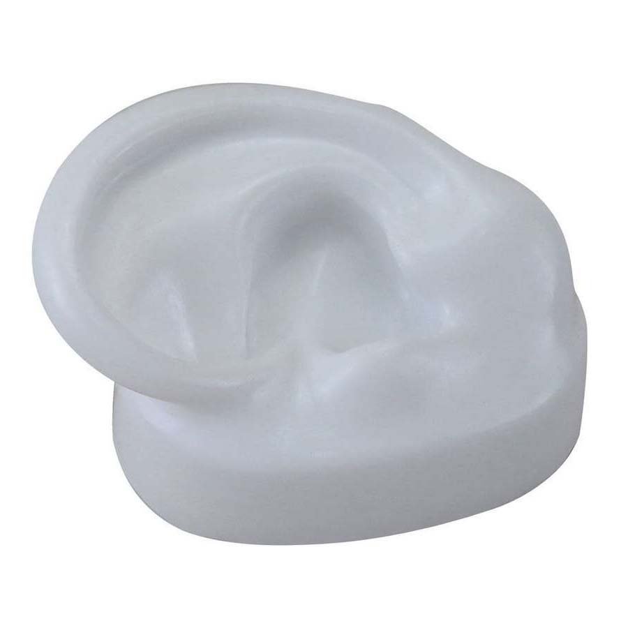 Orelha Expositora Esquerda para Joias. Branco