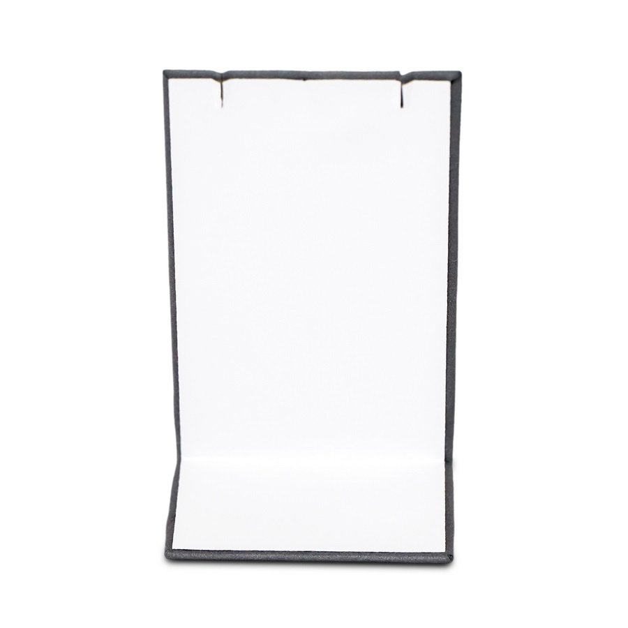 Expositor Gargantilha e Pingente Camurça cinza - Dunny dourado