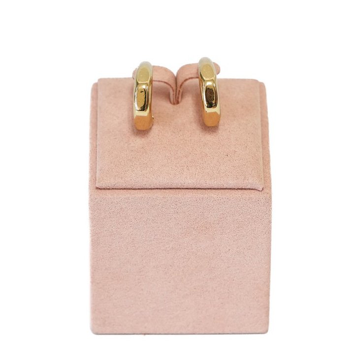 Expositor Deluxe para Brincos G Camurça Rosa