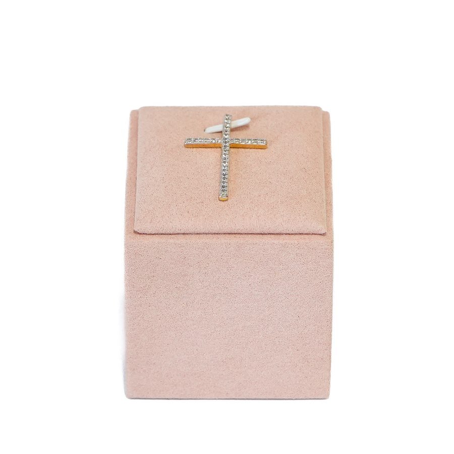 Expositor Deluxe para Pingente G Camurça Rosa