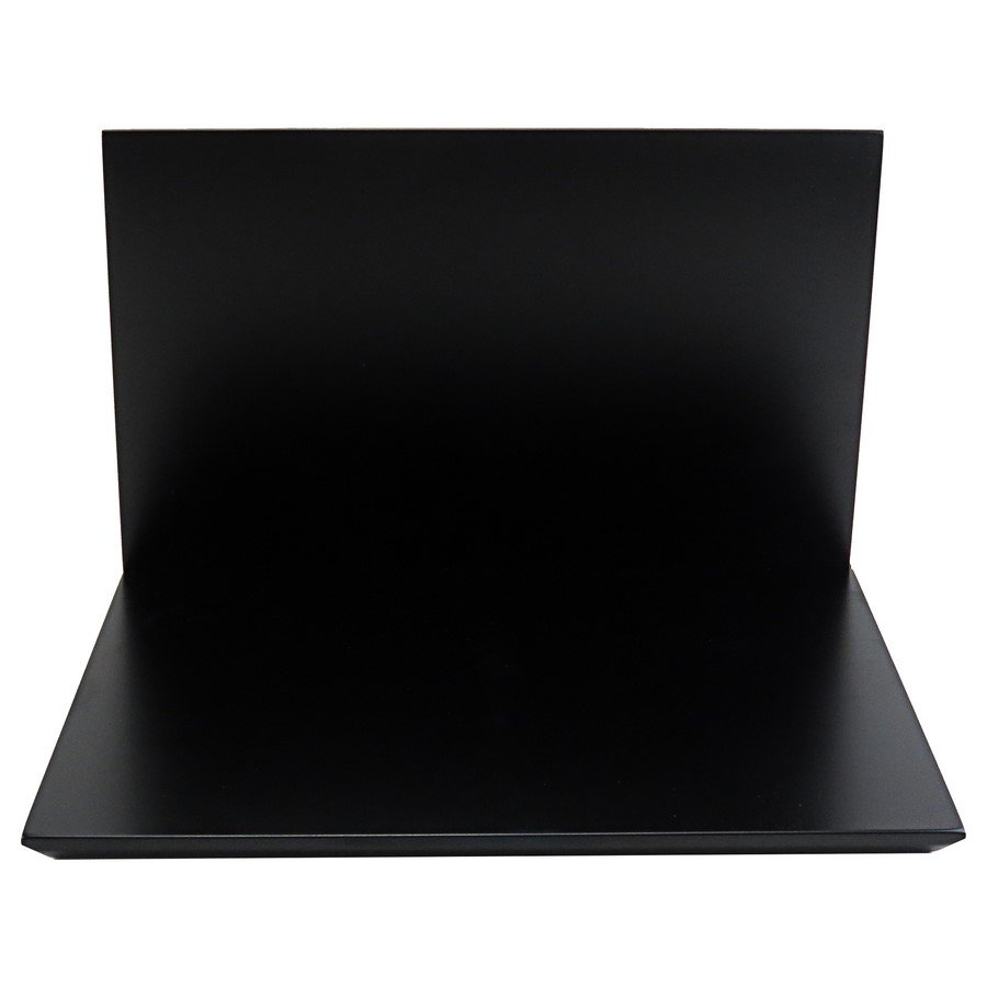 Base Expositora com Fundo para Vitrine de Joias - 45x24x2cm Preto
