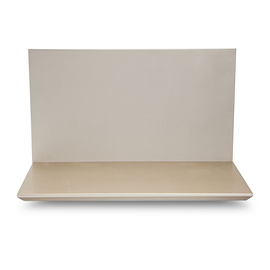 Base Expositora com Fundo para Vitrine de Joias - 45x24x2 cm Champagne