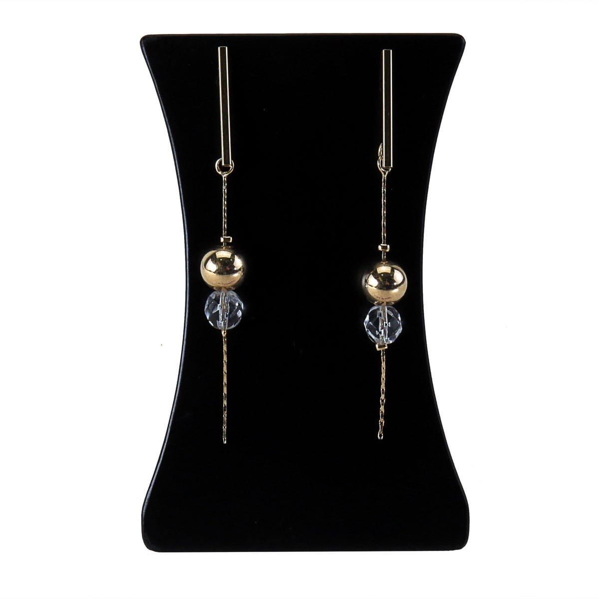 Expositor Grande para Brincos - 3,4x7x11 cm. Preto